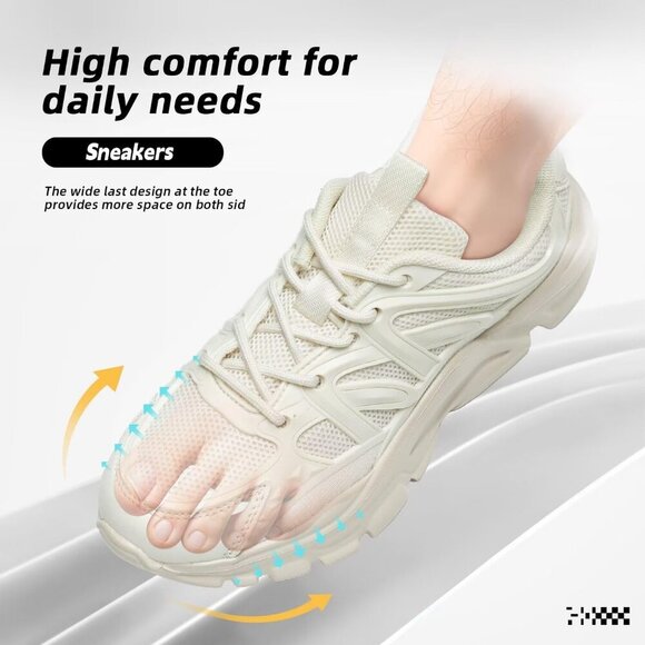 Women's Tan Lightweight Fashion Running Walking Casual Sneakers Ladies Shoes - Picture 3 of 7